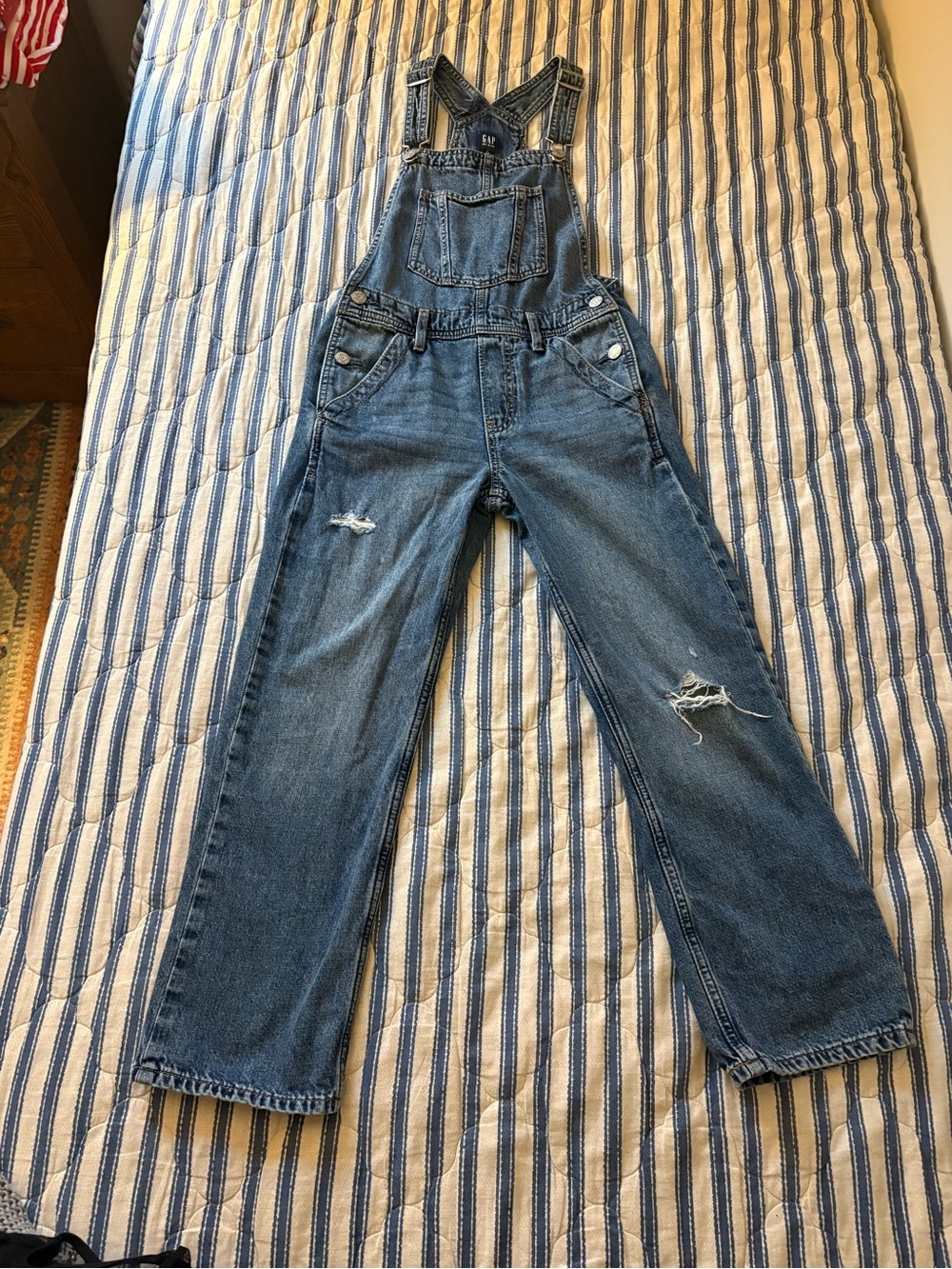 GAP Denim Blue Overalls